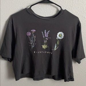 wildflower crop top.